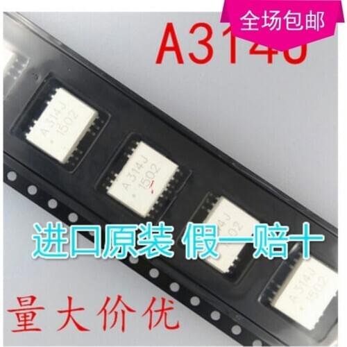 New 10pcs/lot A314J HCPL-A314J HCPL-314J SOP-12