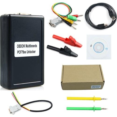 2021 OBDOK Multibrands PCF79xx Unlocker Key Programmer or Renewing Used Keys Code Scanner Tool For K+DCAN For CGDI PRO