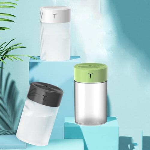 Bedroom Humidifier, Cool Mist Mini Humidifier, 360 Ml Portable Desktop Humidifier, for Home Bedroom Small Room Office R
