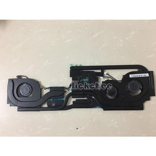 NEW CPU Fan & GPU FAN With Heatsink for MSI GS65 GS65VR P65 MS-16Q1 Q2 4 pin radiator