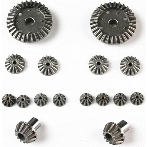 Wlotys 12428 12423 RC Car spare parts Upgrade metal differential gear
