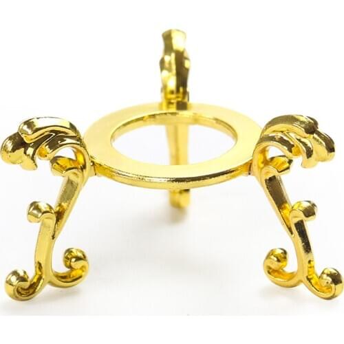 1PCS Crystal Ball Stand Metal Gold-plated Display Holder Rack Support Base Craft Display Photography Props Home Decor Ornament