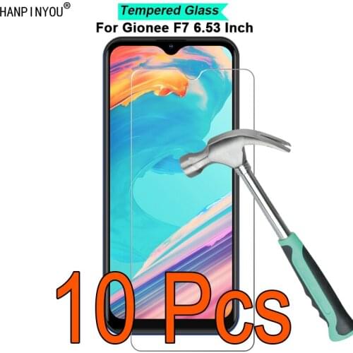 10 Pcs/Lot For Gionee F7 6.53" 9H Hardness 2.5D Ultra-thin Toughened Tempered Glass Film Screen Protector Guard