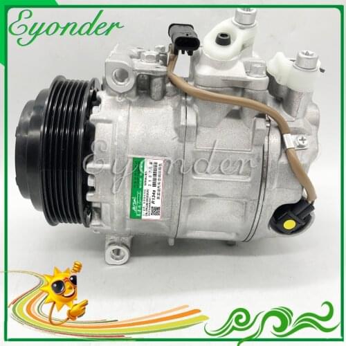 7SEU17C AC A/C Air Conditioning Compressor Cooling Pump PV6 for MERCEDES-BENZ M-CLASS W166 ML350 4471501860 DCP17127 4472603913