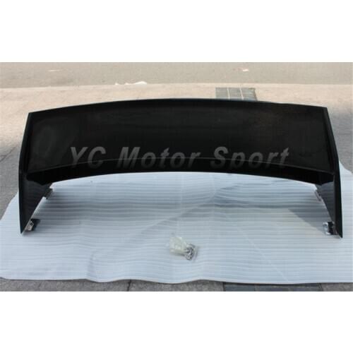 Car Accessories Carbon Fiber Double Blade Rear Spoiler Fit For 2008-2012 GRB WRX STI Double Deck Spoiler