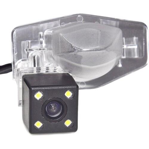 Car reversing parking monitor backup camera wire wireless leds light vision For CCD Honda new fit hatchback Honda CRV Odyssey