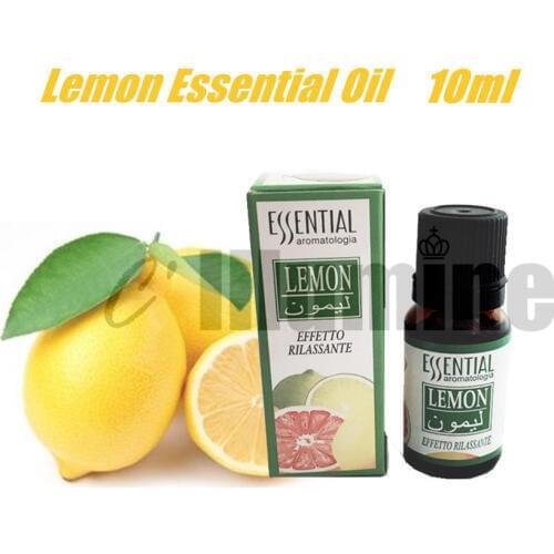 Pure Natural Lemon Essential Oil Humidifier Massage Spa Beauty Salon Cleaning Air 10ml