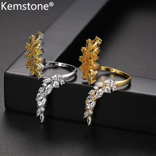 Kemstone Women's Silver Rings