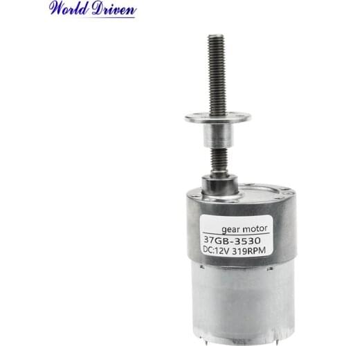 Low Rpm Electric 6Volt Noise Gear 12V Dc Geared Motor Reversible