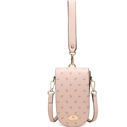 Floral Colorful Pu Leather Women Wallets Female Large-capacity Mobile Phone Bag Multi-card Purses Card Holders Shoulder Bag