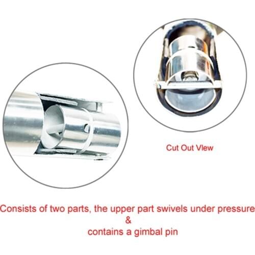 316 STAINLESS STEEL FISHING ROD ADAPTER REPLACEMENT - Boat Fishing Marine