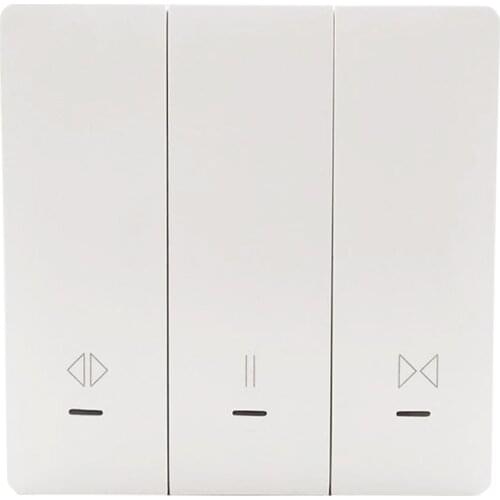 Tuya Zigbee Smart Curtain Switch for Roller Shutter Blind Motor EU Button Switches Compatible Alexa Google Home