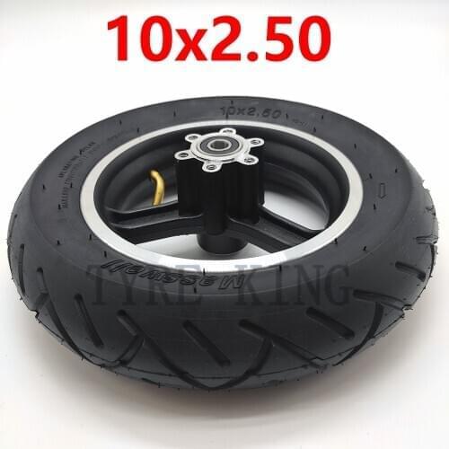 10 Inch 10x2.50 Inner Outer Tyre Explosion-proof Tire Wheel Rim for SPEEDWAY Electric Scooter Parts