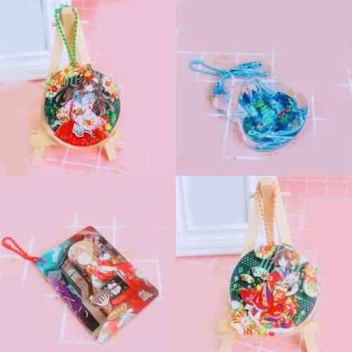 1pcs Creative Cartoon Anime Kamisama Love Momozono Nanami Printed Acrylic Keychain Pendant Keyring Decor Prop Boy Girl Gift