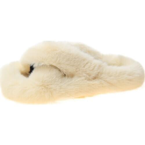 2020 Winter Plush Zapatos De Mujer Fashion Women Casual Shoes Girls Flip Flop Beach Peep Toe Shoes Indoor Slippers Lady Sandal