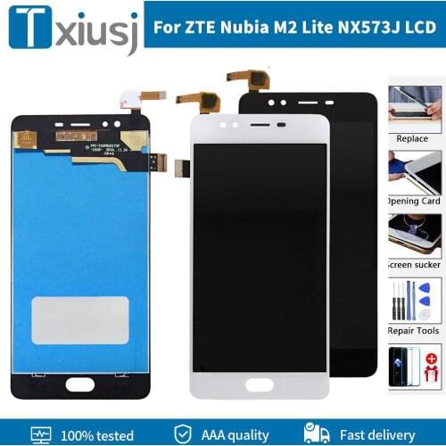 5.5" Original lcd For ZTE Nubia M2 Lite NX573J LCD Display Touch Screen Digitizer Assembly For ZTE Nubia M2 Lite LCD Replacement