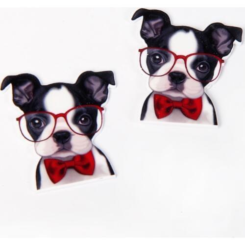 David accessories dog cat flat back planar resin diy decoration crafts accessories 10pieces,DIY handmade materials,10Yc2248