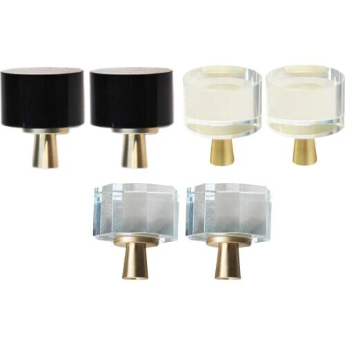 Baoblaze Glass Furniture Handles