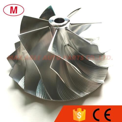 GT28 49.70/67.40mm 7+7 blades High Performance Racing Turbo Billet Compressor wheel/Aluminum 2618/ Milling compressor wheel