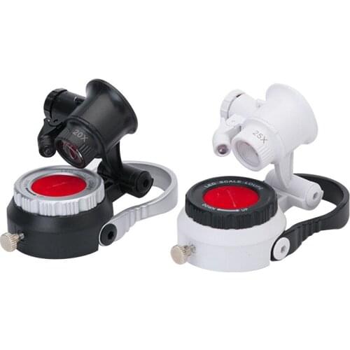 Metal Cutting Mirror Magnifying Glass Jewelry Diamond Identification Tool 15X20X Magnifying Glass Diamond Diamond Ring Observer