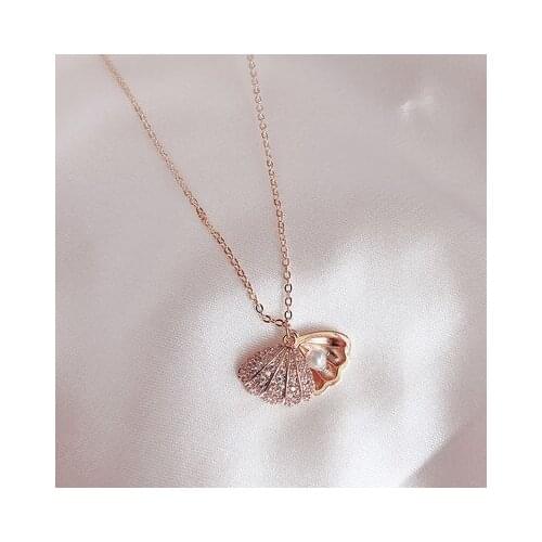 Necelet Pearl Necklaces For Women