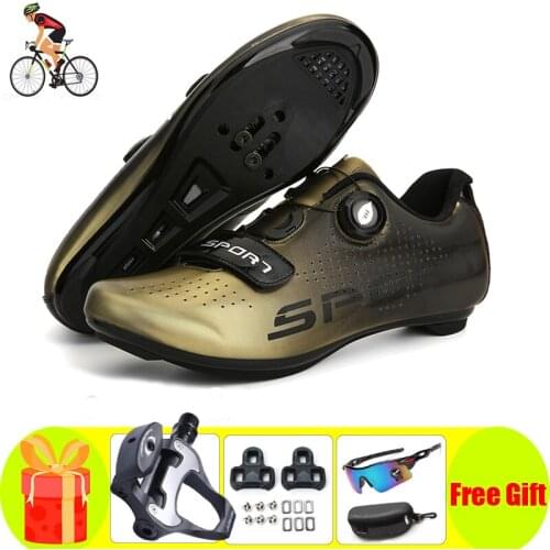 New Road Cycling Shoes Men Professional Sport Bicycle Shoes Ultralight Zapatillas De Ciclismo Self-Locking Racing Bike Shoes