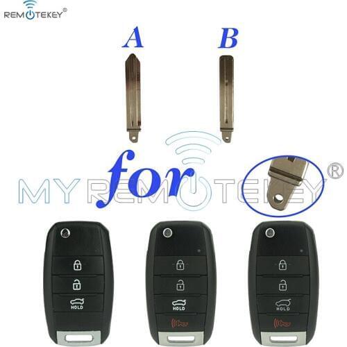 Remtekey 81996-A4000 81996-A7000 Flip key blade TOY48 HYN14R for Kia Optima Sorento Forte Soul 2013 2014