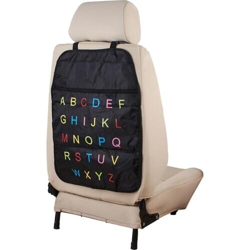 Car Backseat Storage Car Seat Back Bag Organizer Car Backseat Anti-dirty Cover for Children
