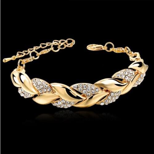 Xuanpai Ornaments, European And American Hand Ornaments, Fashion, Inlaid With , Leaf Bracelet, Fast Selling, Leaf Bracel