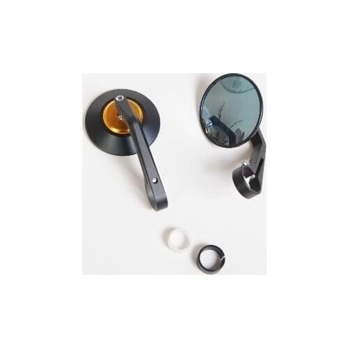 7/8'' 22MM UNIVERSAL MOTORCYCLE BIKE ALUMINUM BAR END REARVIEW REAR SIDE MIRROR