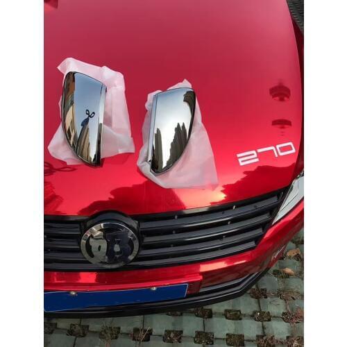 Tungsten steel black For VW PASSAT B7 CC ARETON Jetta Scirocco Beetle Side Rearview Mirror Cover Replacement Cap