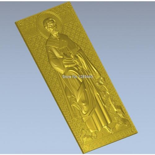High quality 3d model relief for cnc or 3D printers in STL file Holy Apostle Timothy
