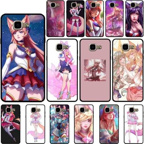 Yinuoda Star Guardian Ahri Phone Case for Samsung A6 A7 A8 A10 A20 A21 A30 A30s A31 A40 A50 A51 A52 A70 A71