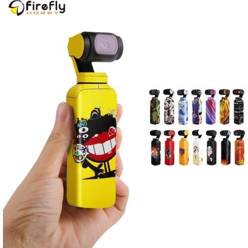 Sunnylife Protective Film 3M Stickers Decals Colorful Skin for DJI OSMO Pocket Handheld Gimbal Camera Accessory Decorative Wrap