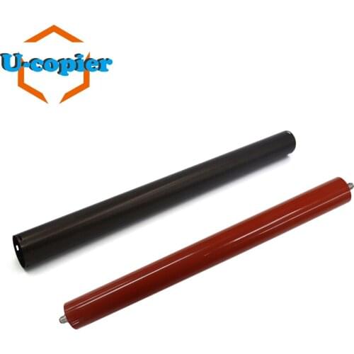 1Set Lower Fuser Pressure Roller + Upper Fuser Heat Roller For Kyocera KM 5050 4050 3050 520i 420i Copier spare parts