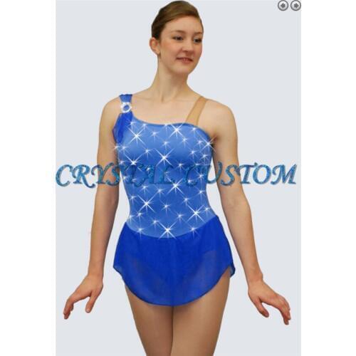 2016 Custom Ice Skating Dresses For Girls New Brand Vogue Figure Skating Competition Dress For Women DR3053