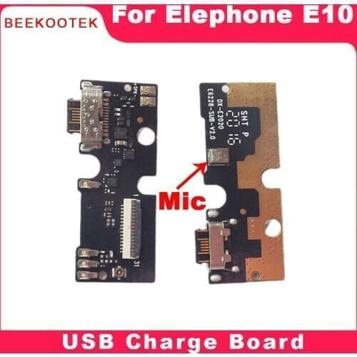 BEEKOOTEK New Original Elephone E10 USB Charge Slot Board Microphone For Elephone E10 Smart Phone