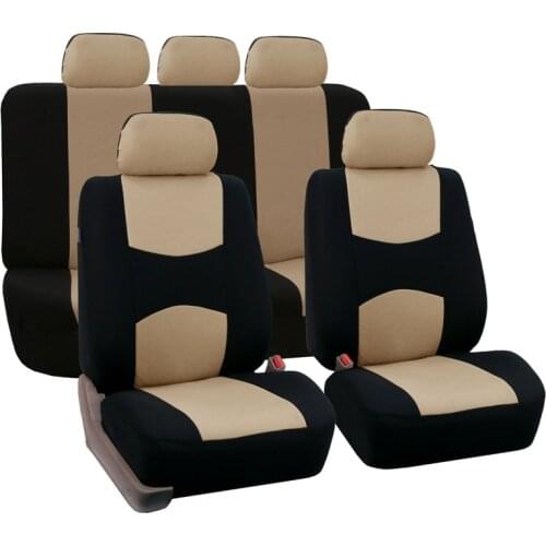 Aimaao 2/4/9 Pcs Universal Car Seat Cover Interior Accessories Vehicle Seat Covers For Volkswagen Golf 4 5 Passat B8 B5 G30