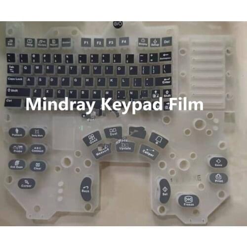 FOR Mindray B-ultrasonic DP-30 Z5 Z6 049-000393-00 DP-5 DP-50 DP-10IIcontrol panel silicone keypad