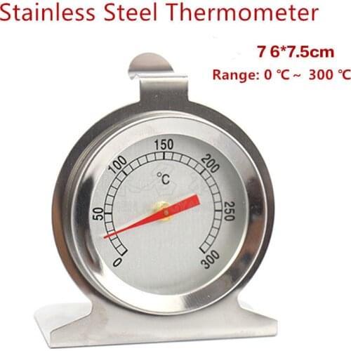 Hot Temperature Gauge Stainless Steel Oven Cooker Thermometer BBQ Food Cooking Meat Mini Thermometer Grill for Home Kitchen Food