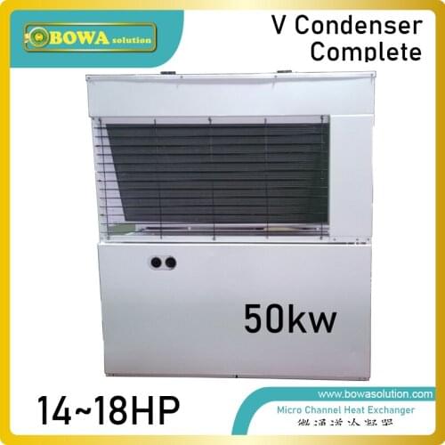 17HP condenser is good news for the environment, that means lower purchase costs and lower refrigerant taxes in many cases