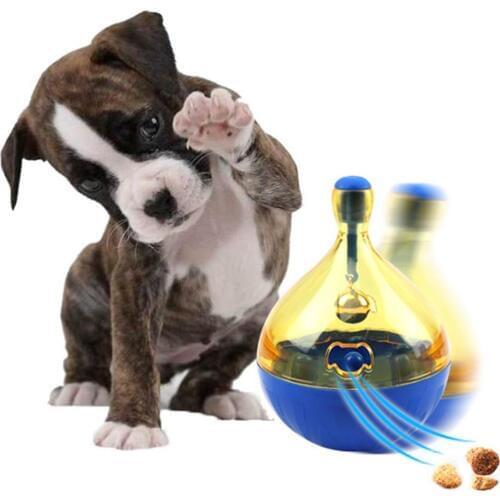 Dog Feeders Food Ball Pet Interactive Toy Tumbler Egg Smarter Cat Playing Toys Treat Ball Shaking for Dogs Increases