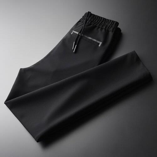 Мужские модные брюки Minglu China At AliExpress