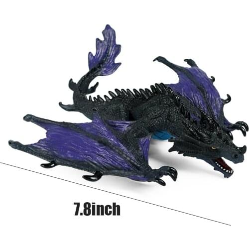 New Simulation Dinosaur Model Toy Night Hunting Dragon Animal Model Action Figure Pvc Childrens Collection Toy Gift