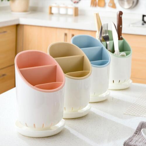 New Plastic ABS+PP Draining Rack Fast Dry Drain Containers Chopsticks Cutlery Storage Rack Drain Holder Creative Kitchen Tools