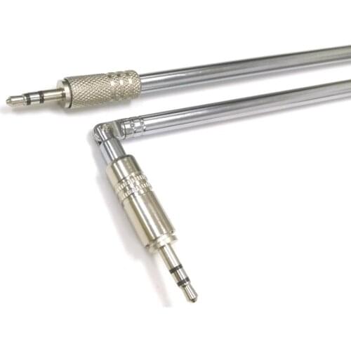 New Arrivals FM radio antenna telescopic antenna phone HIFI aerial 650mm long straight type flexible 180 degrees