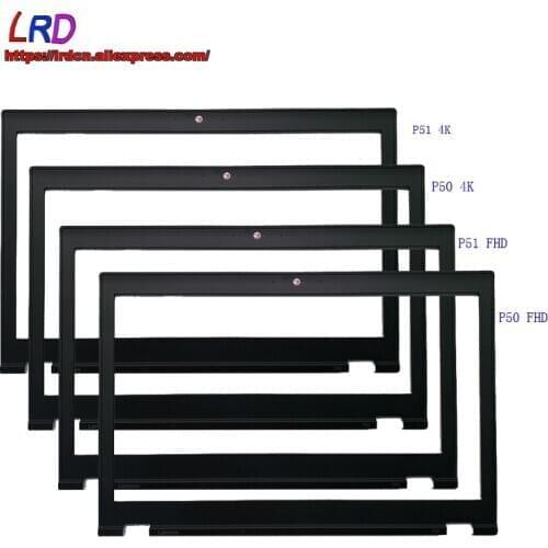 New FHD 4K Screen Front Shell Display Frame Part for Lenovo Thinkpad P50 P51 Laptop LCD Bezel Case