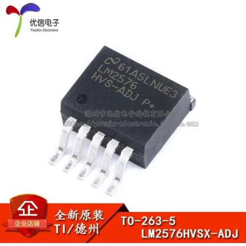 Genuine original patch LM2576HVSX-ADJ TO-263-5 Adjustable Buck Regulator