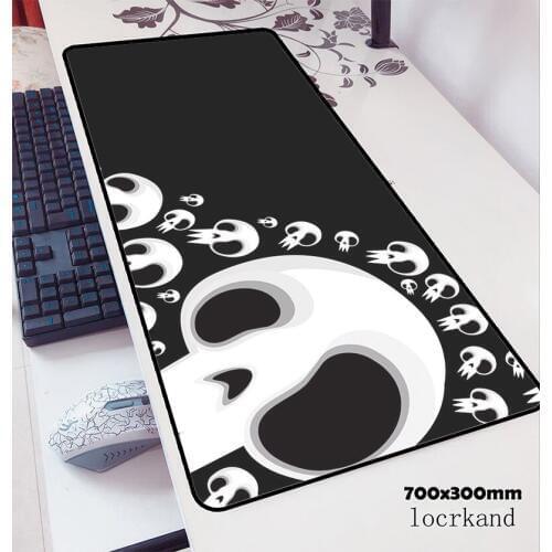 Punisher skull mouse pad Christmas 70x30cm pad to mouse Popular computer mousepad gaming mousepad gamer to xl laptop mouse mat