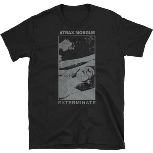 Atrax Morgue Exterminate Shirt Industrial Power Electronics Harsh Noise Drone Experimental Whitehouse Psychic TV Coil Prurient